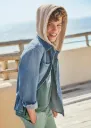 Sobrecamisa Denim Capucha Removible