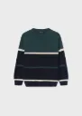 Sueter Combinado Verde Pino