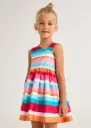 Vestido Colorido Rayas