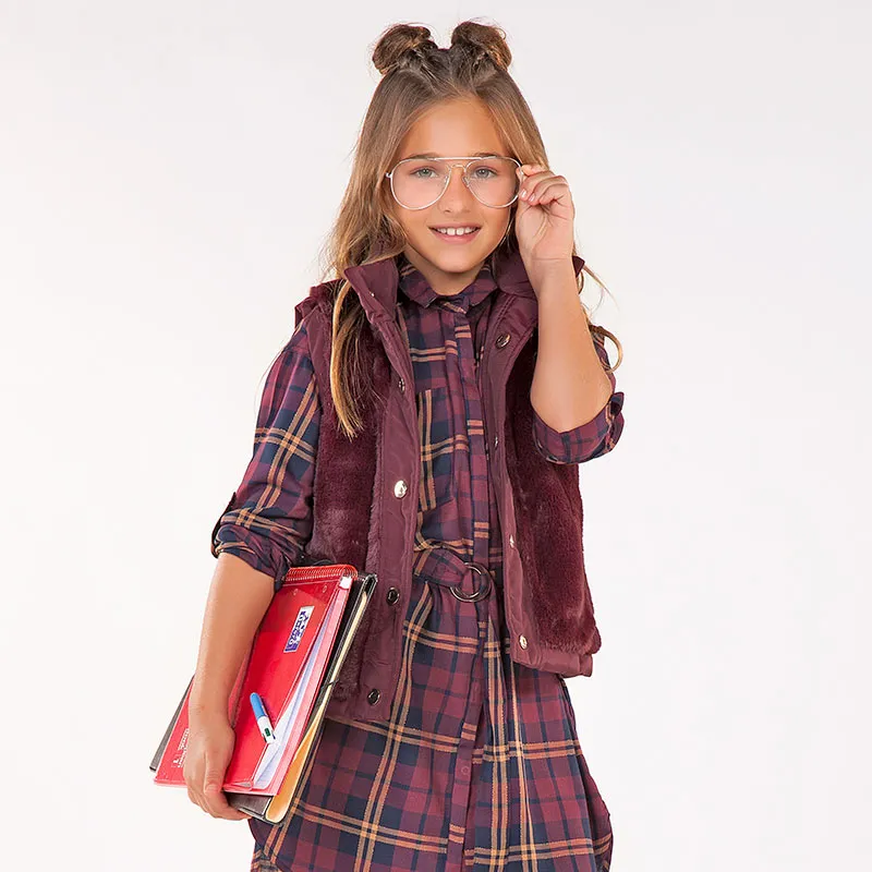 Vestido Cuadros + Cinturón