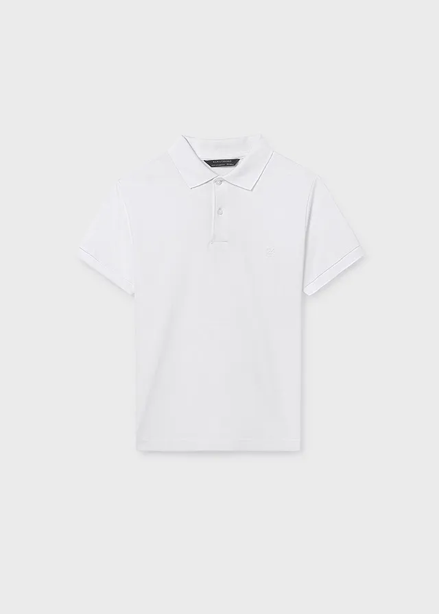 [890] Polo Clásico Blanco (10)