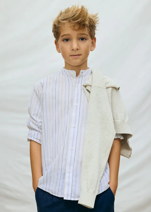 [6176] Camisa Ml Rayas (16)