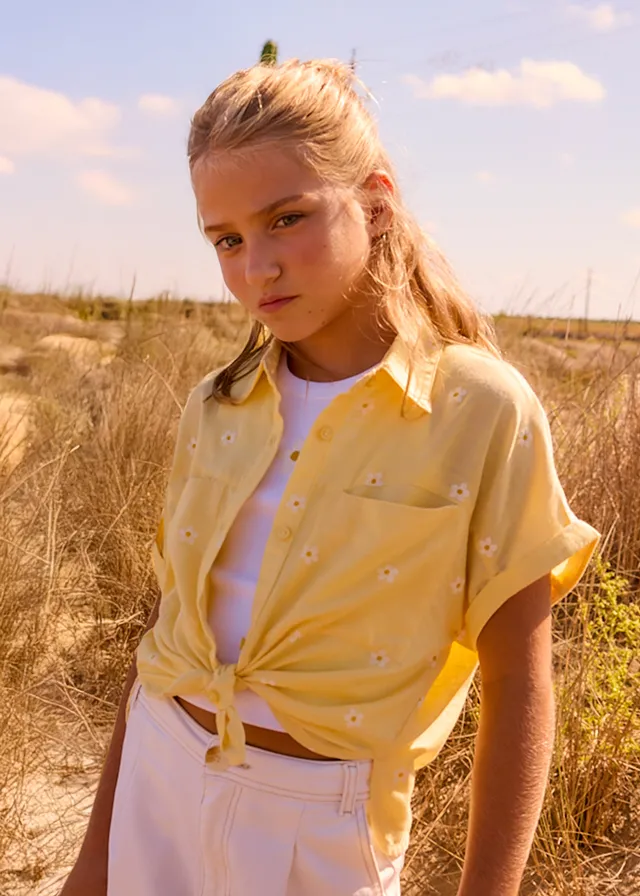 Duo Top y Camisa Margaritas