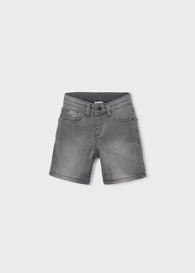 Short Jean Gris Medio