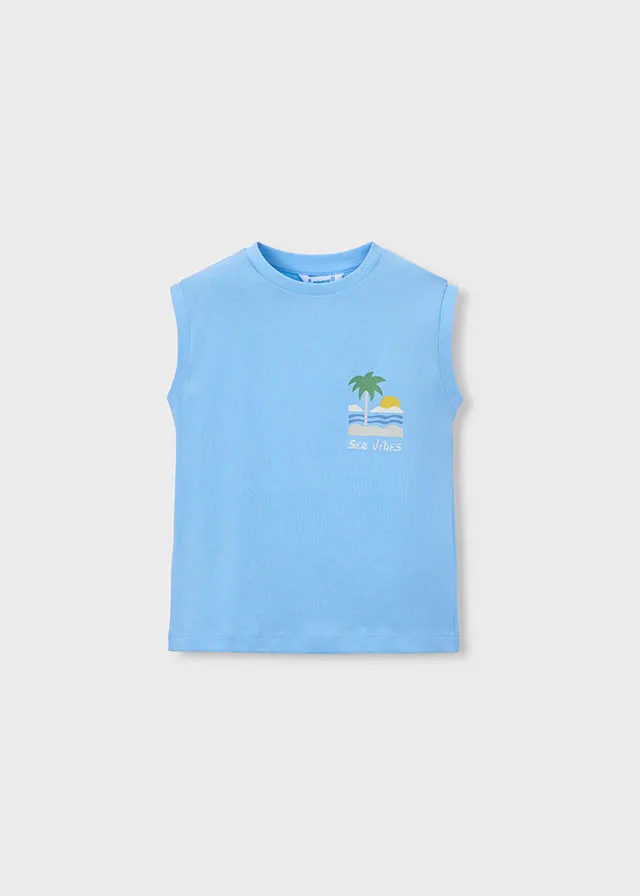 Camisilla Azul Cielo