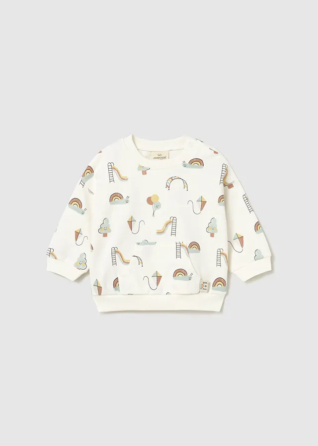 Saco Crema Unisex Colorido