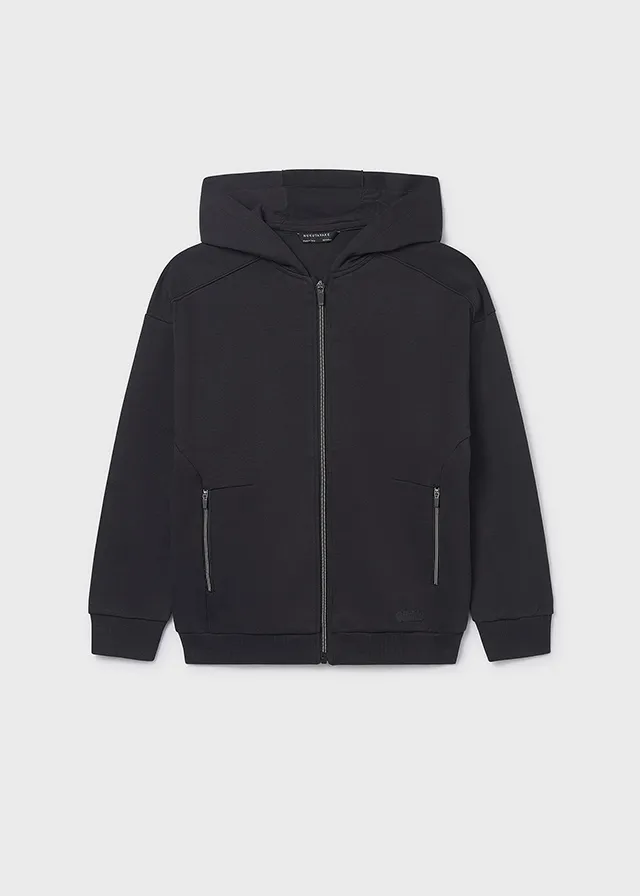 Saco Capota y Cremallera Negro