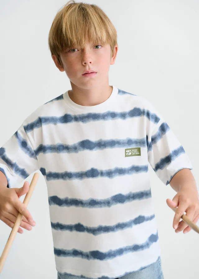 Camiseta Blanca Estampada