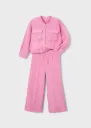 Conjunto Sudadera Rosado