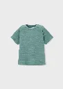 Camiseta Tejido de Punto Verde
