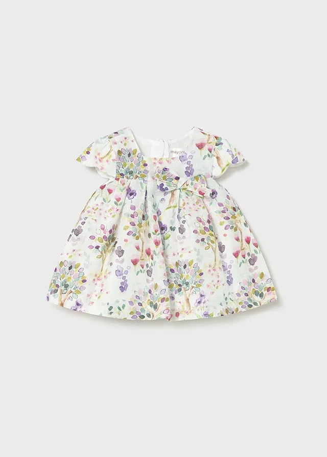 [1885] Vestido Estampado Flores (12M)