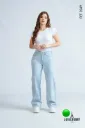 Jean Stretch Bota Ancha Estampado