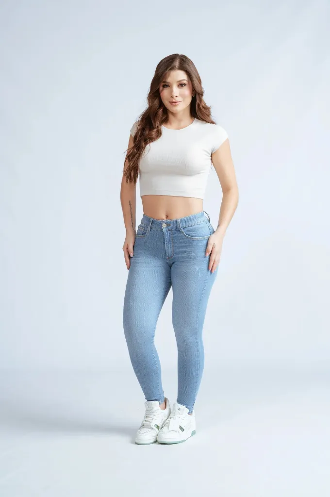 [2038] Jean Skinny Tobillero Tiro Alto (8)