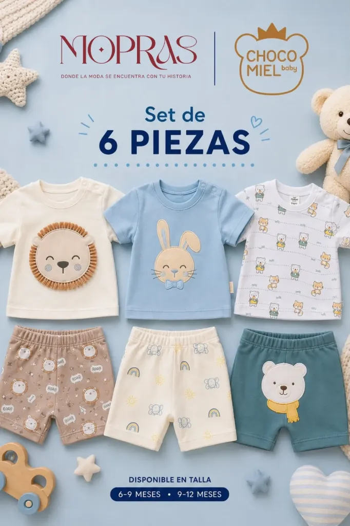 [857] Set de 6 Piezas Multiusos Leon (6M)