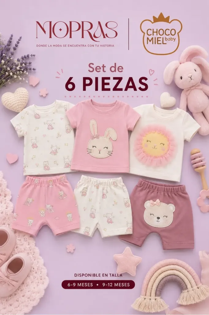 [857] Set de 6 Piezas Multiusos Sol (6M)