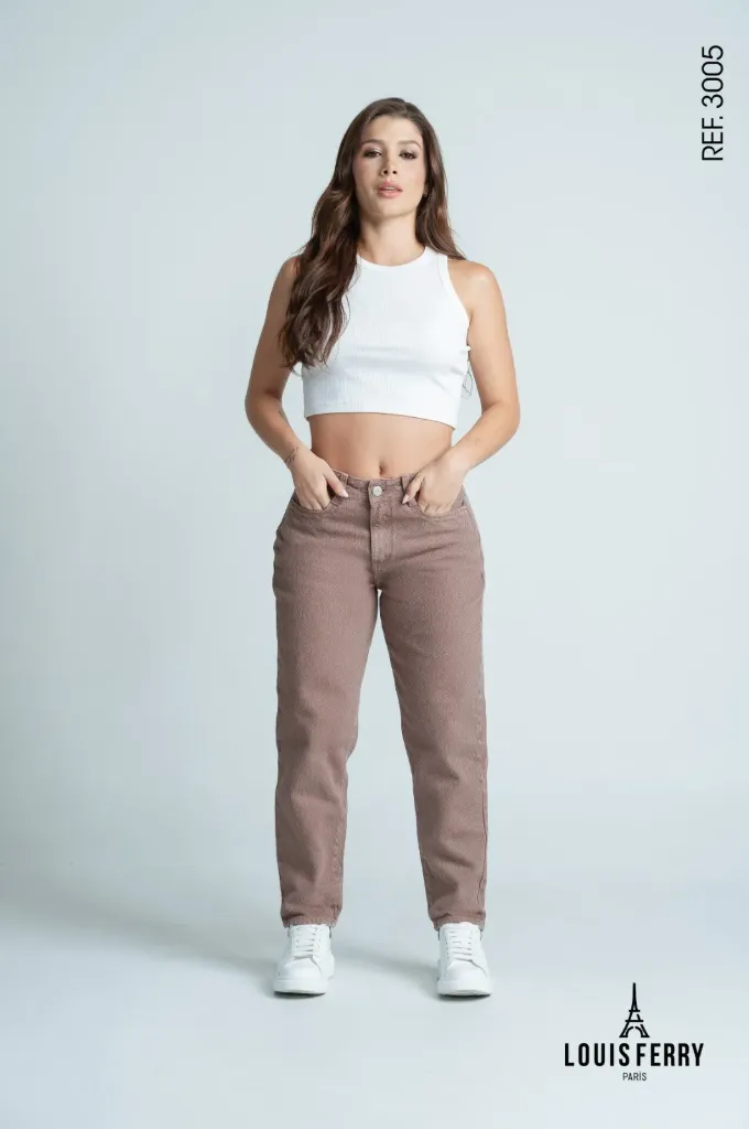 Mom Fit Rígido Cafe