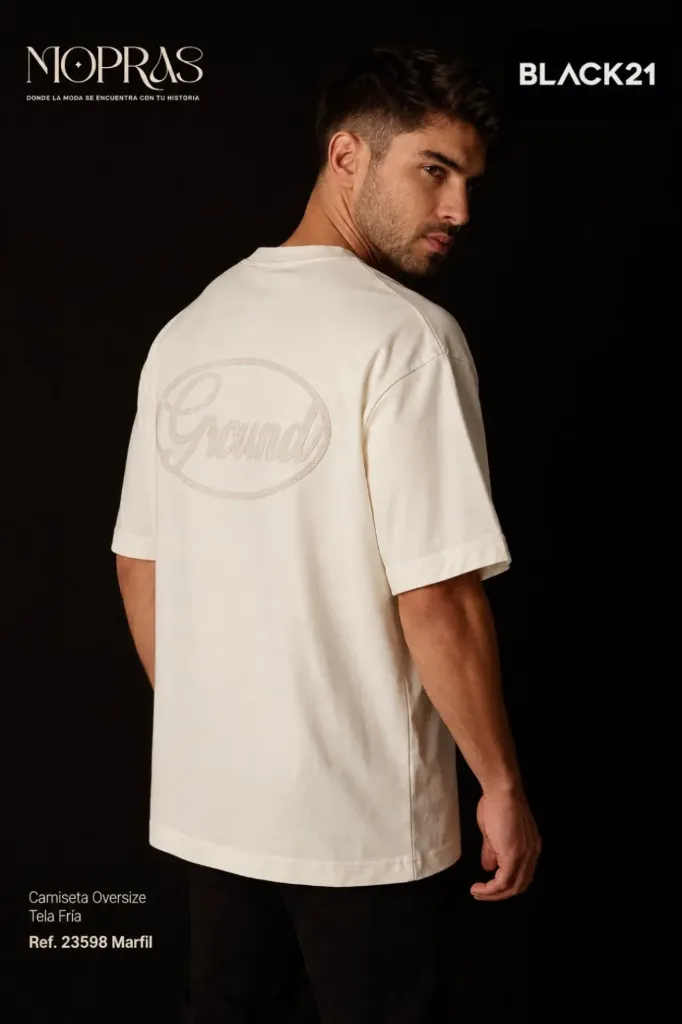 [23598] Camiseta Oversize
