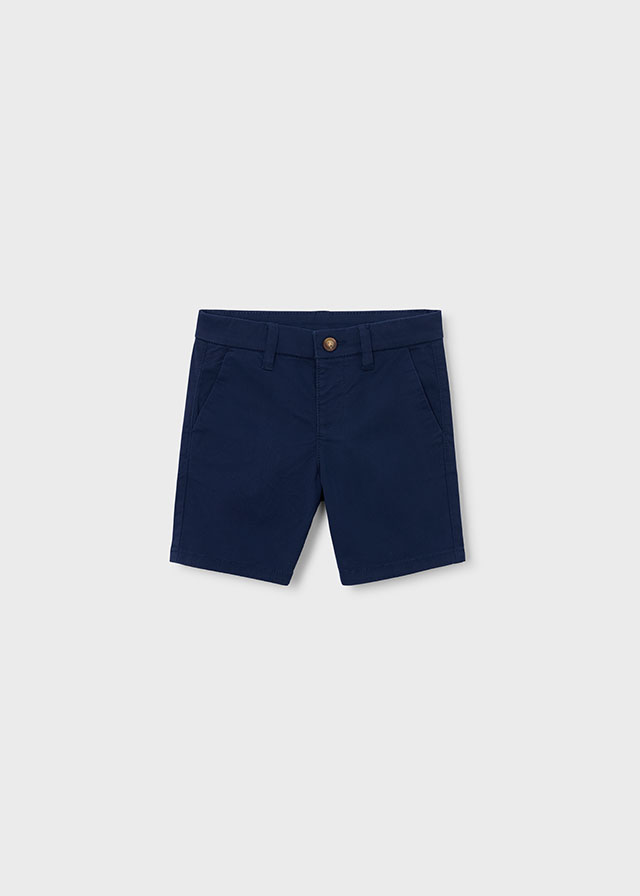 Bermuda Dril Azul Oscuro