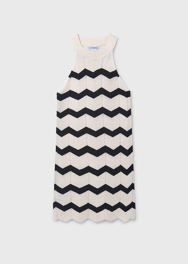 Vestido Tejido Negro