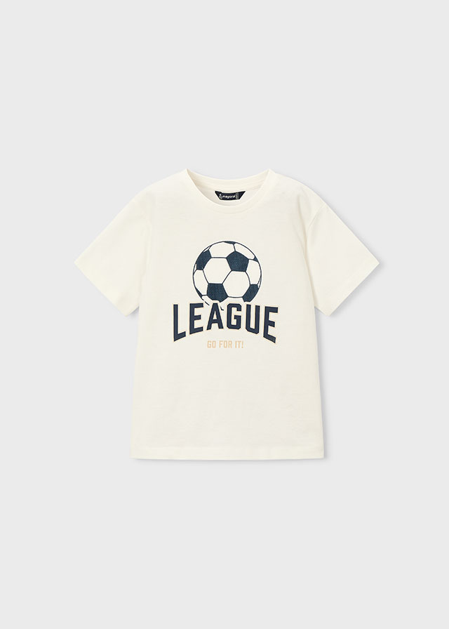 Camiseta Blanca Balón