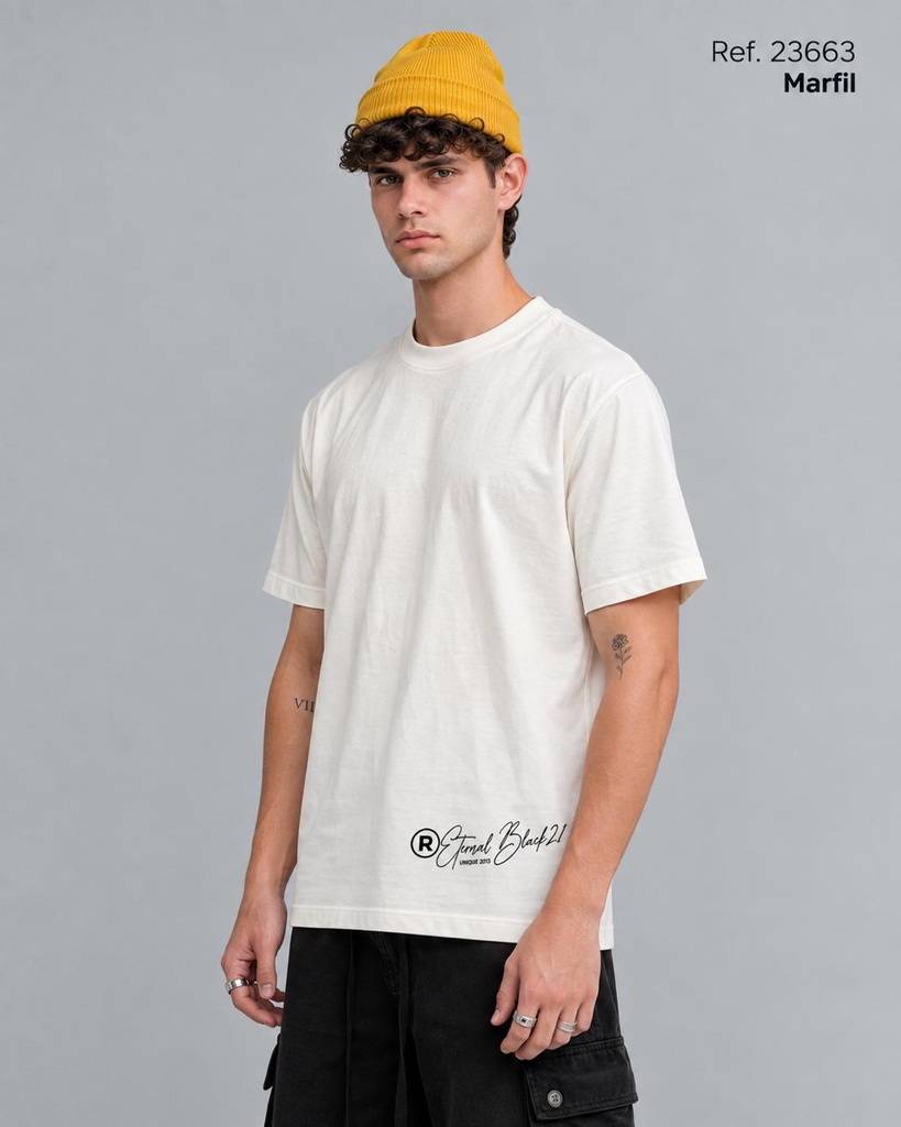 Camiseta Marfil