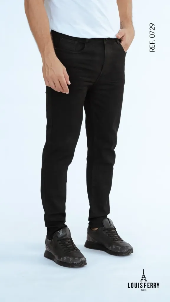 JEAN BOTA RECTA NEGRO