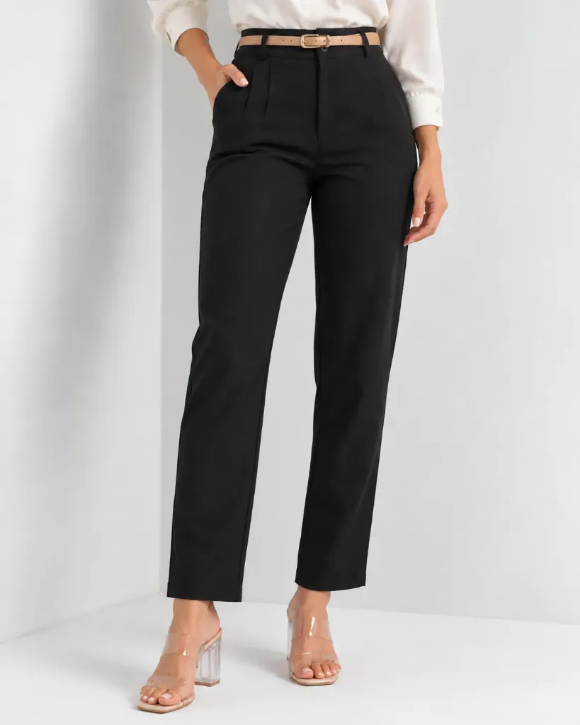 PANTALON OLIVA PINZAS